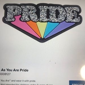 Crocs Jibbitz PRIDE. Brand new.
